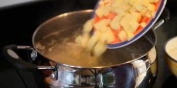 борщ классический домашний