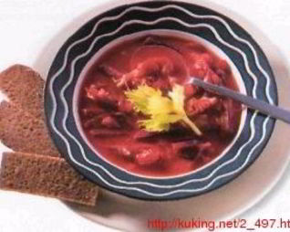 Борщ овощной