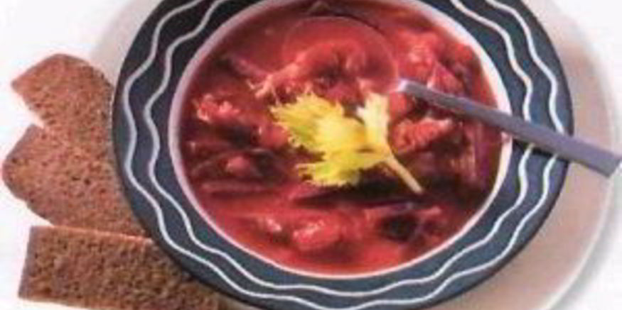 Рецепт борща овощной