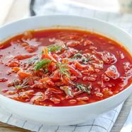 Рецепт Борща с кислой капустой и свеклой