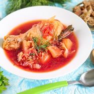 Рецепт Борща с курицей в мультиварке