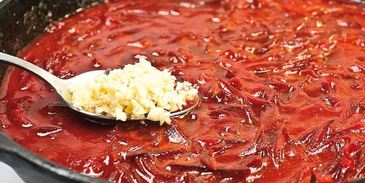 борщ с помидорами