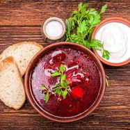 Рецепт Борща с семечками