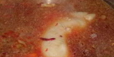 борщ со щавелем и свеклой