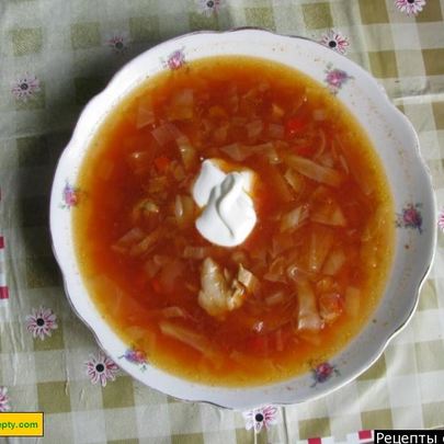 Борщ украинский