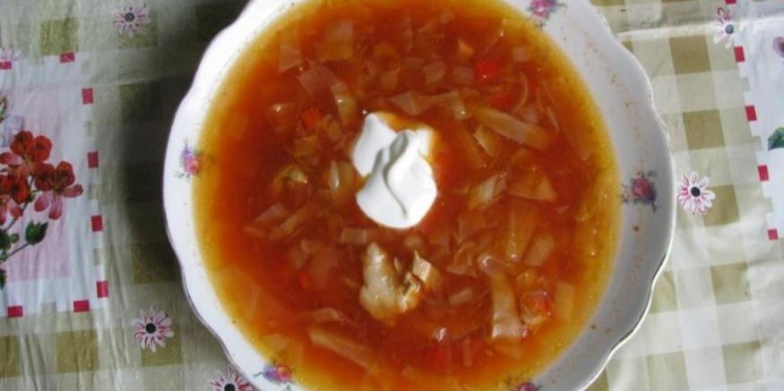 Рецепт борща украинского