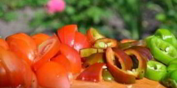 борщ в казане на костре