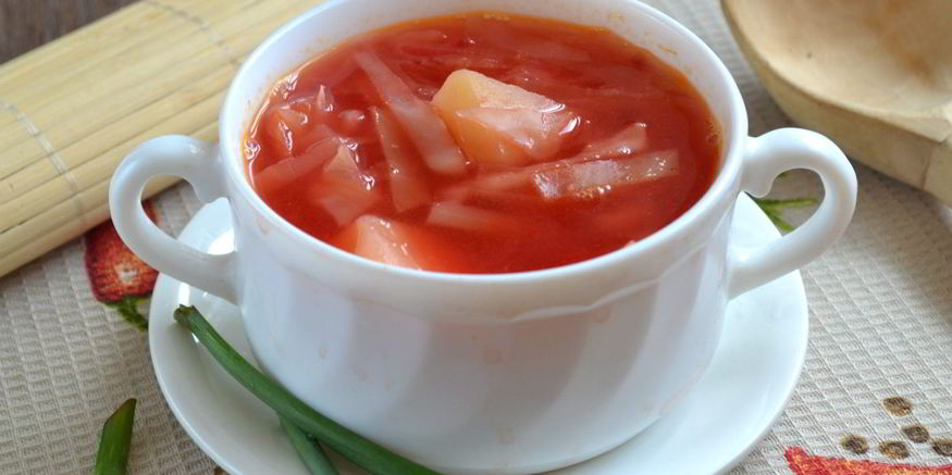 Рецепт борща вегетарианского диетического