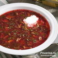 Рецепт Борща зеленого со щавелем