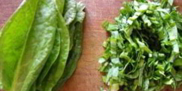 борщ зеленый украинский