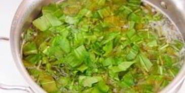 борщ зеленый украинский