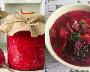 Борщевая заправка со свеклой