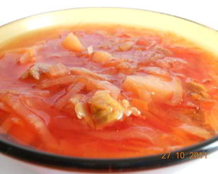 Борщик с говядинкой