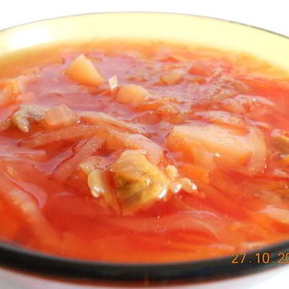 Борщик с говядинкой