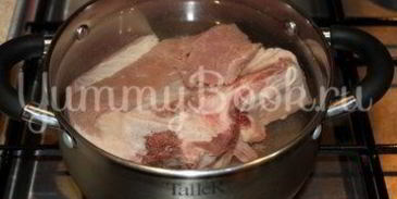 домашний борщ с говядиной