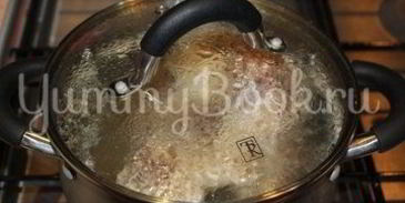 домашний борщ с говядиной