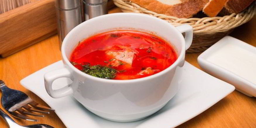 Рецепт холодного рыбного борща