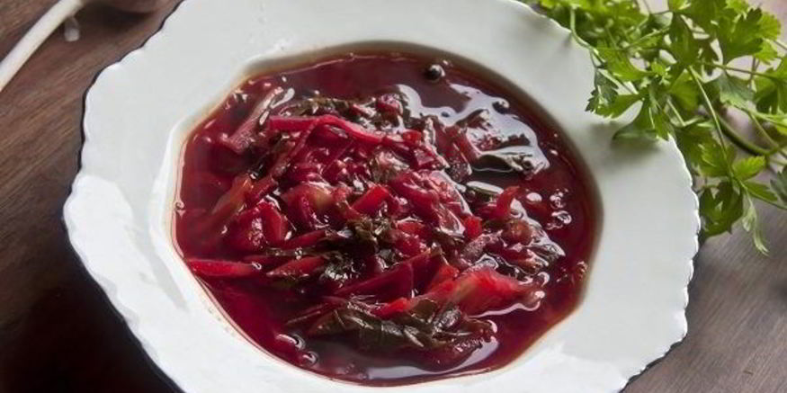 Рецепт овощного борща