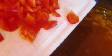 постный борщ с фасолью