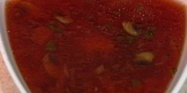 постный борщ с фасолью