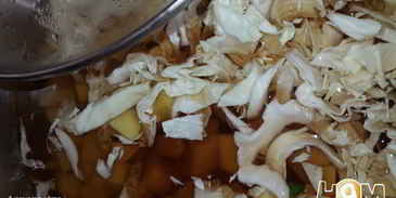 постный борщ с нутом