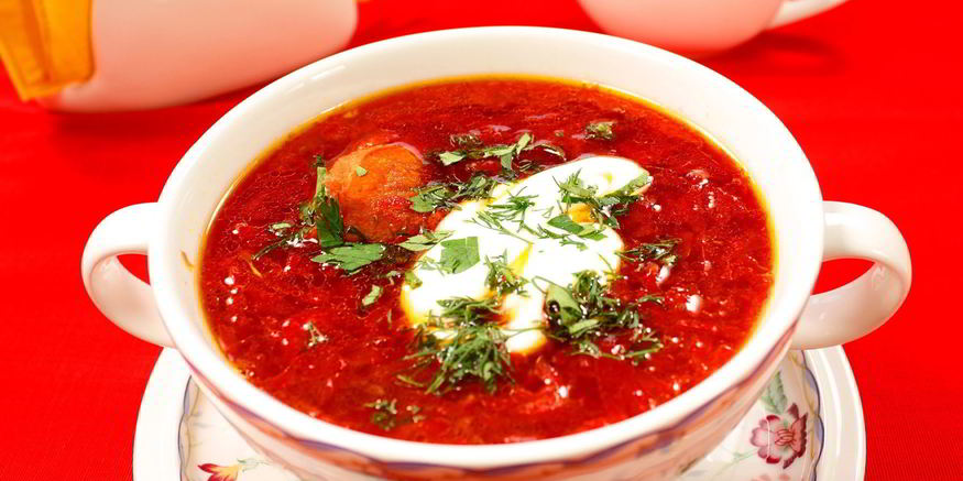 Рецепт самого красного борща