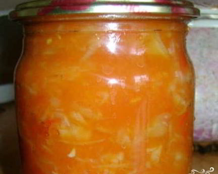 Заправка для борща на зиму с капустой