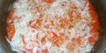 заправка для борща на зиму с капустой