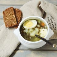 Рецепт Зеленого борща из щавеля