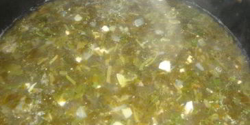 зеленый борщ