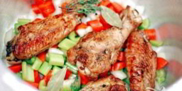 бульон из индейки с овощами