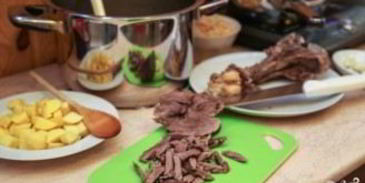 бульон из конины