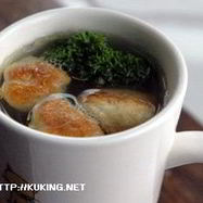 Рецепт Бульона куриного с клецками а la solferino