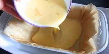 бульон с омлетом