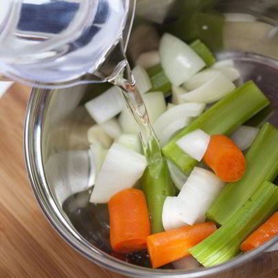 Детский овощной бульон