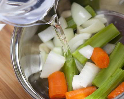 Детский овощной бульон