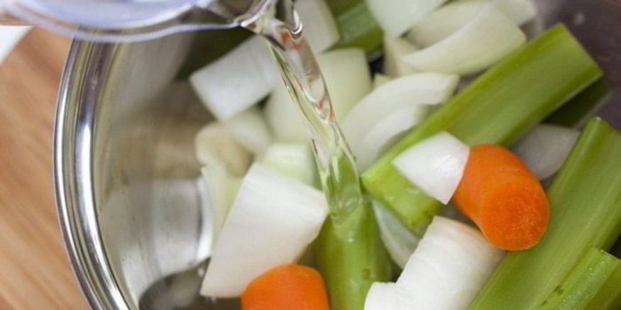 Рецепт детского овощной бульон