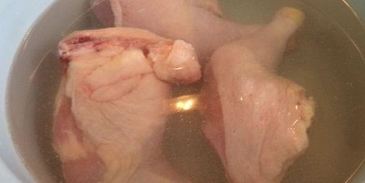 грибной суп на курином бульоне