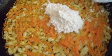 грибной суп на курином бульоне