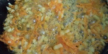 грибной суп на курином бульоне