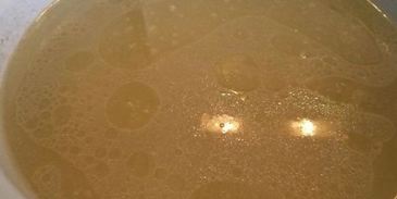 грибной суп на курином бульоне