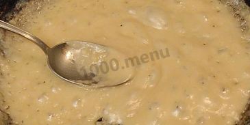 грибной суп на мясном бульоне