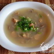 Рецепт Китайского бульона с рисовой лапшой