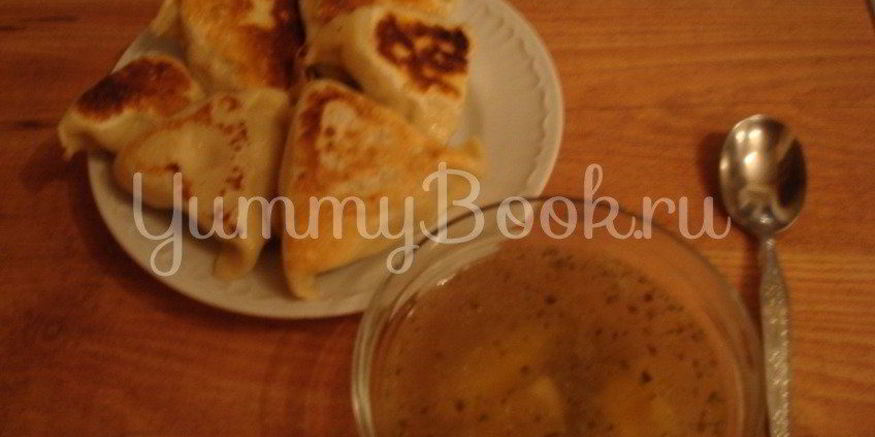 Рецепт куриного бульона с креплах