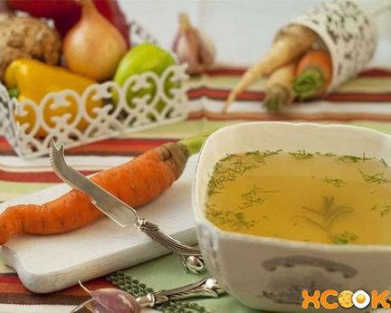 Овощной бульон диетический