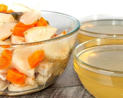 Овощной бульон простой