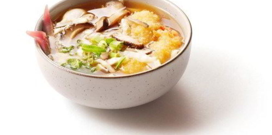 Рецепт овощного бульона с омлетом, овощами и имбирем