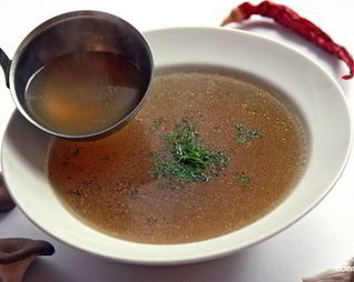 Овощной бульон в пароварке