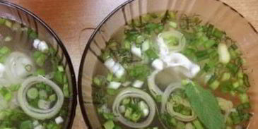 пельмени с бульоном