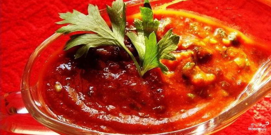 Рецепт сацебелей на курином бульоне